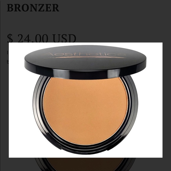 Aesthetica Sunset Bronzer Powder NIB - Picture 12 of 13